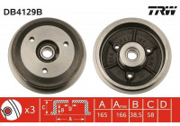 Brake Drum DB4129B TRW