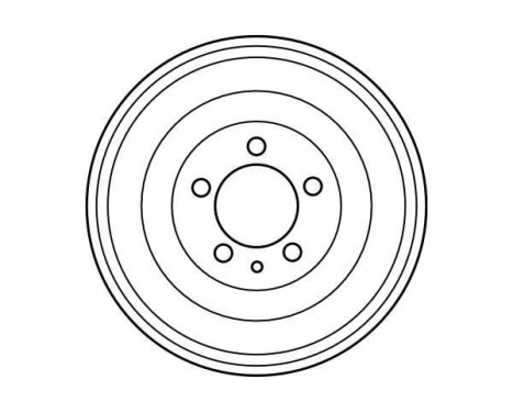 Brake Drum DB4157 TRW, Image 2