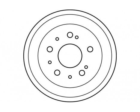 Brake Drum DB4162 TRW, Image 2