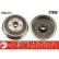 Brake drum DB4221 TRW