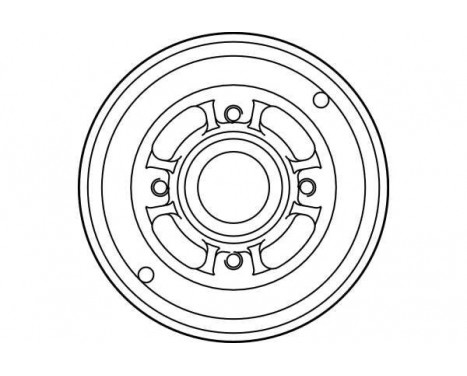 Brake Drum DB4245 TRW, Image 2