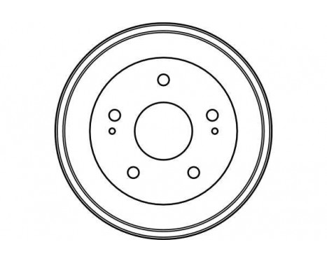 Brake Drum DB4250 TRW, Image 2