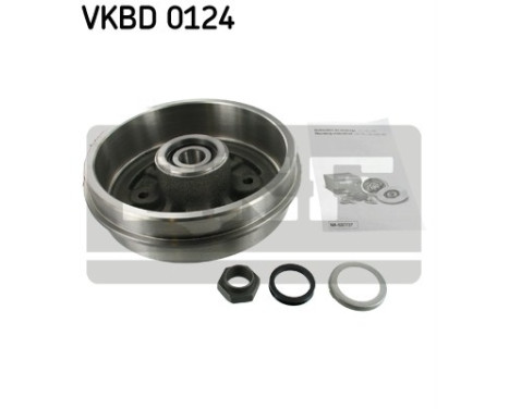 Brake Drum VKBD 0124 SKF