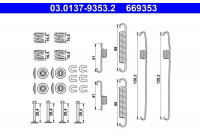 Accessories, brake shoe