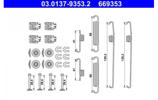 Accessories, brake shoe