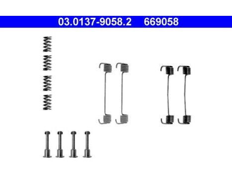Accessories, parking brake shoe