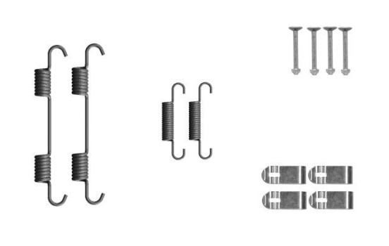 Accessories, parking brake shoe