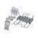 Accessories, parking brake shoe