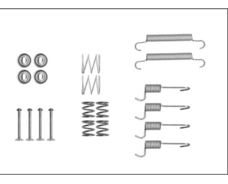 Accessories, parking brake shoe