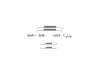 Accessories, parking brake shoe