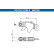 Accessories, parking brake shoe