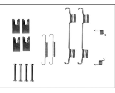Accessories, parking brake shoe