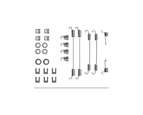 Accessory Kit, brake shoes, Image 2