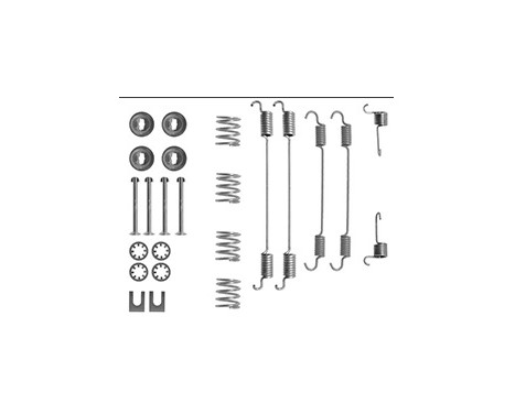Accessory Kit, brake shoes, Image 2