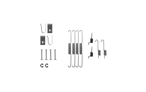 Accessory Kit, brake shoes, Image 2