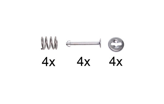 Accessory Kit, brake shoes, Image 2