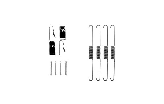 Accessory Kit, brake shoes, Image 2