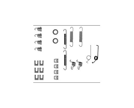 Accessory Kit, brake shoes, Image 2