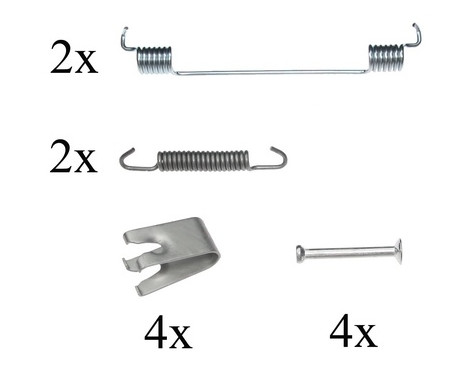 Accessory Kit, brake shoes, Image 2