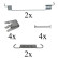 Accessory Kit, brake shoes, Thumbnail 2