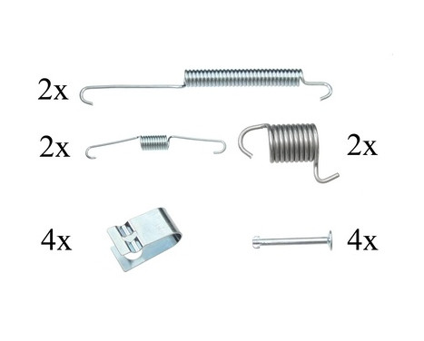 Accessory Kit, brake shoes, Image 2