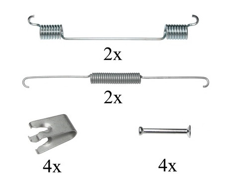 Accessory Kit, brake shoes, Image 2