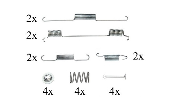 Accessory Kit, brake shoes, Image 2