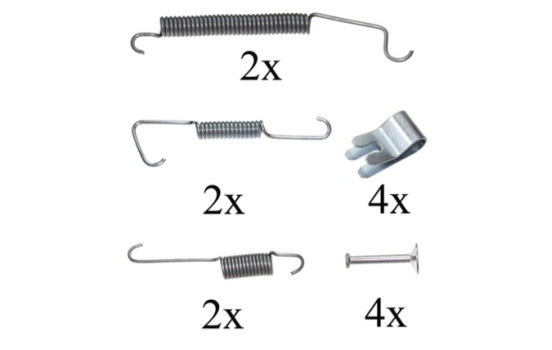 Accessory Kit, brake shoes, Image 2