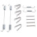 Accessory Kit, brake shoes, Thumbnail 2