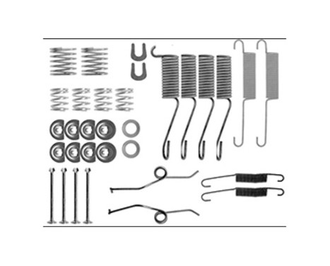 Accessory Kit, brake shoes, Image 2