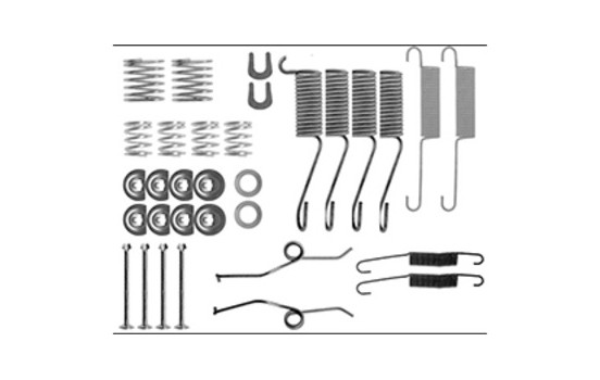 Accessory Kit, brake shoes, Image 2