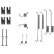 Accessory Kit, brake shoes