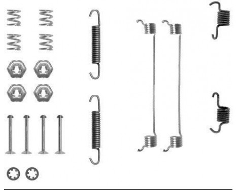 Accessory Kit, brake shoes