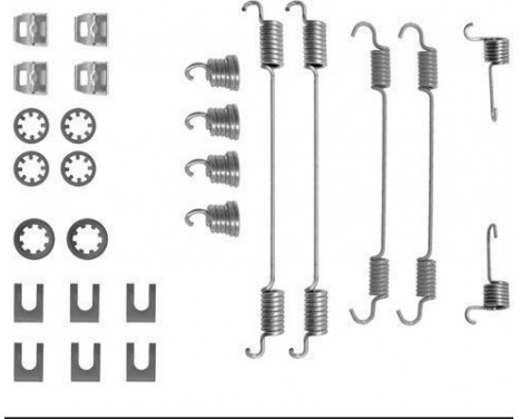 Accessory Kit, brake shoes