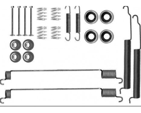 Accessory Kit, brake shoes