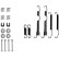 Accessory Kit, brake shoes