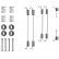 Accessory Kit, brake shoes