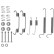 Accessory Kit, brake shoes