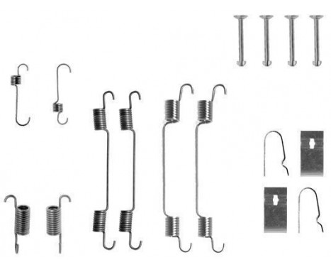 Accessory Kit, brake shoes