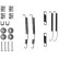 Accessory Kit, brake shoes
