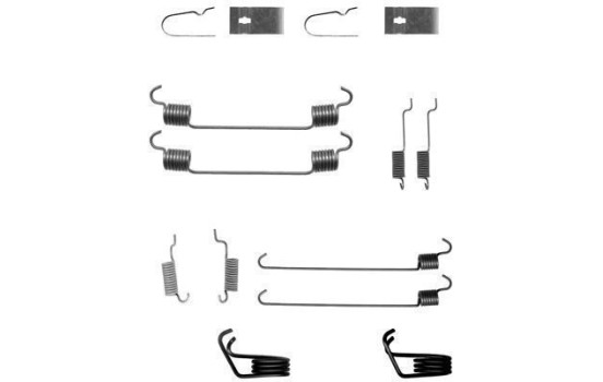 Accessory Kit, brake shoes