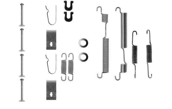 Accessory Kit, brake shoes