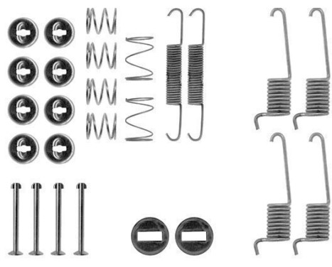 Accessory Kit, brake shoes