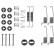 Accessory Kit, brake shoes