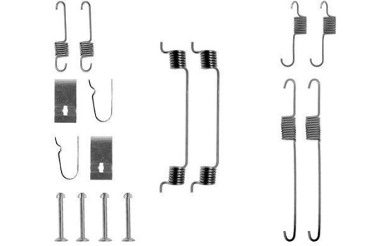 Accessory Kit, brake shoes