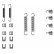 Accessory Kit, brake shoes