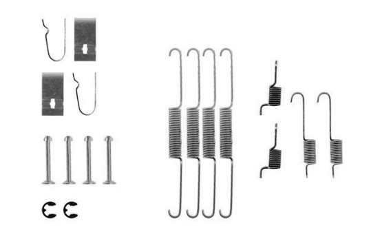 Accessory Kit, brake shoes