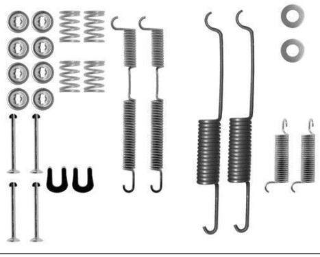 Accessory Kit, brake shoes