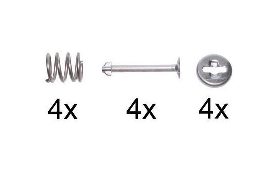 Accessory Kit, brake shoes