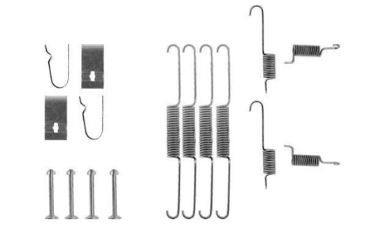 Accessory Kit, brake shoes